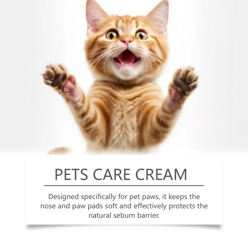 6 قطعة مجموعة الحيوانات الأليفة باو الوسادة مرهم عصا لطيف ترطيب الرعاية القطط الكلاب الاستخدام المنزلي يحمي مخلب منصات الحيوانات الأليفة الاستمالة