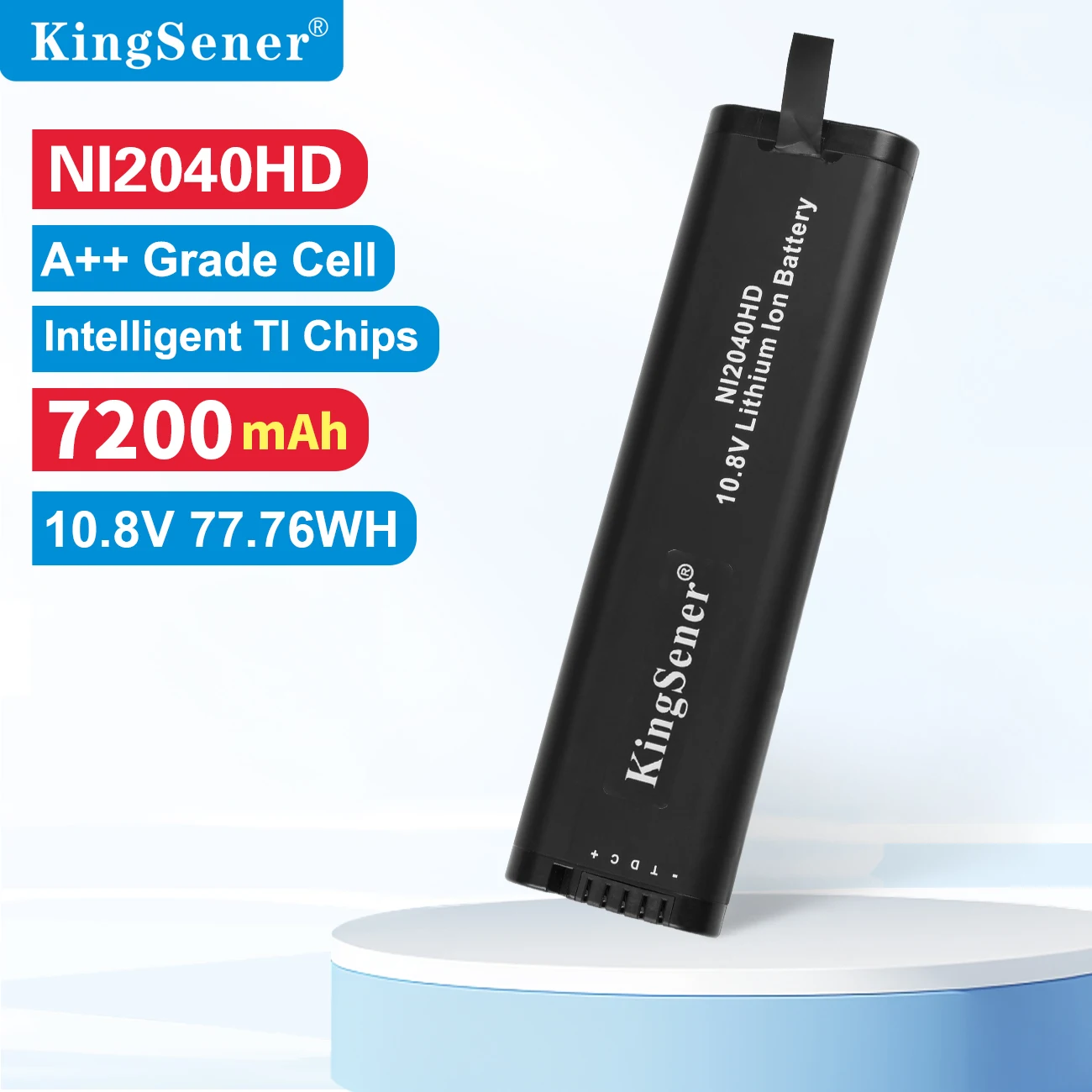 KingSener Ni2040 Ni2040HD Smart Battery For Inspired Energy Ni2040PH Ni2040XD Ni2040ED29 For Oscor Green 24G Spectrum Analyzer