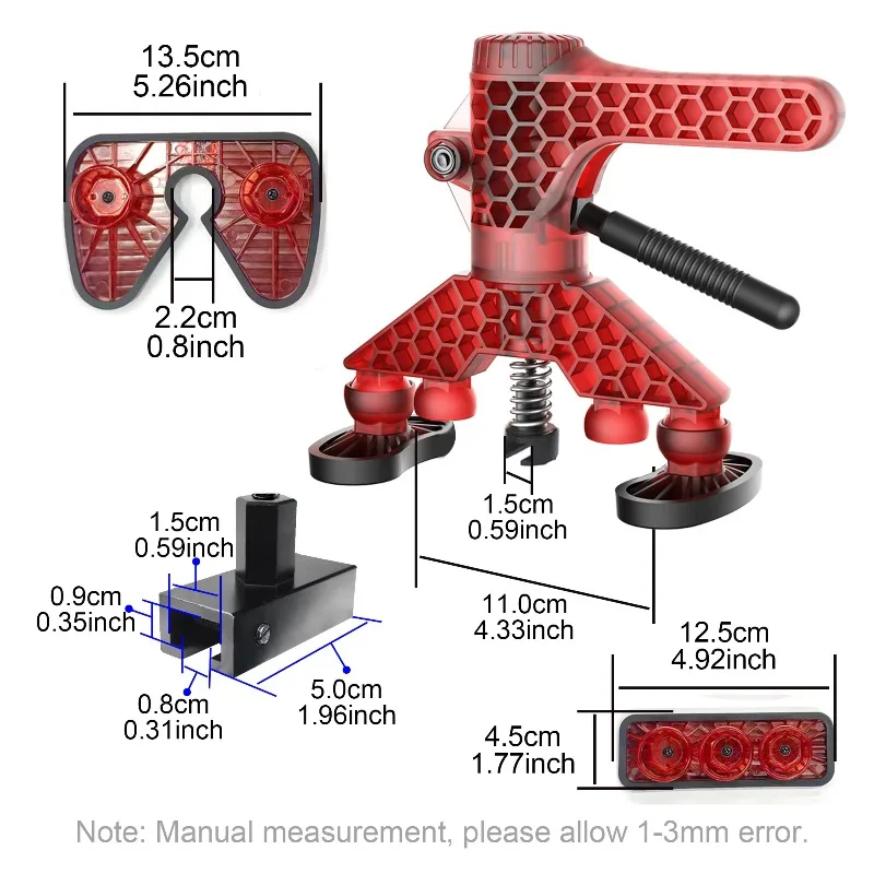 PDR500 Gereedschap voor het verwijderen van deuk Dent Puller en Lifter Dent Repair Kit