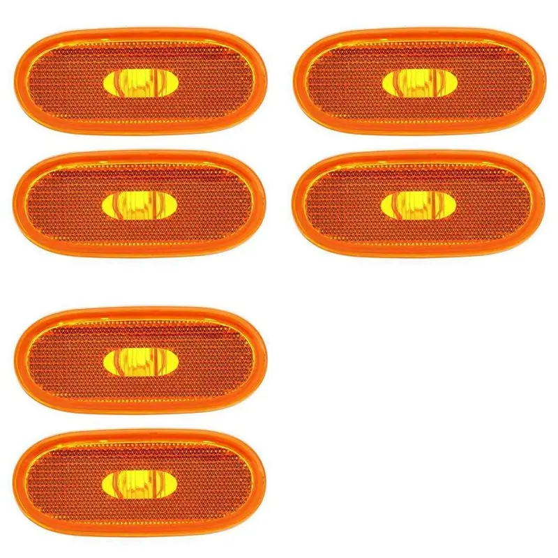 

6X Car Side Marker Lamp Housing For Sprinter W906 A0038202956 Side Fender Signal Clearance Lights-L94A