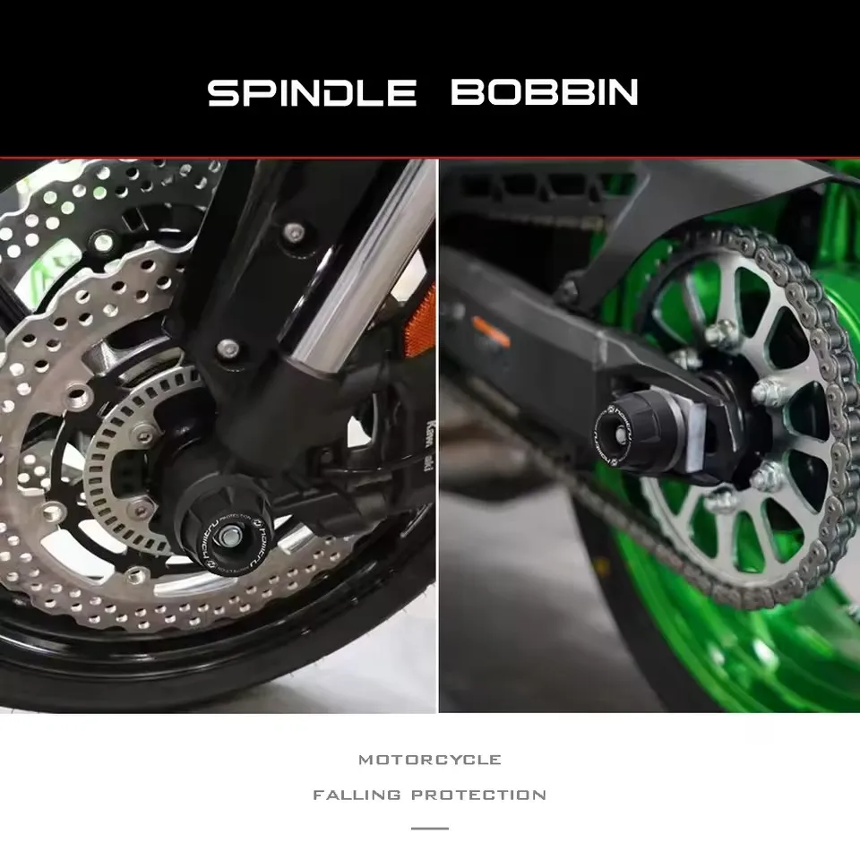 Front Rear wheel Spindle Crash Protection For Tiger 1200 GT / 1200 GT Pro / Tiger 1200 Rally Pro 2022-2026
