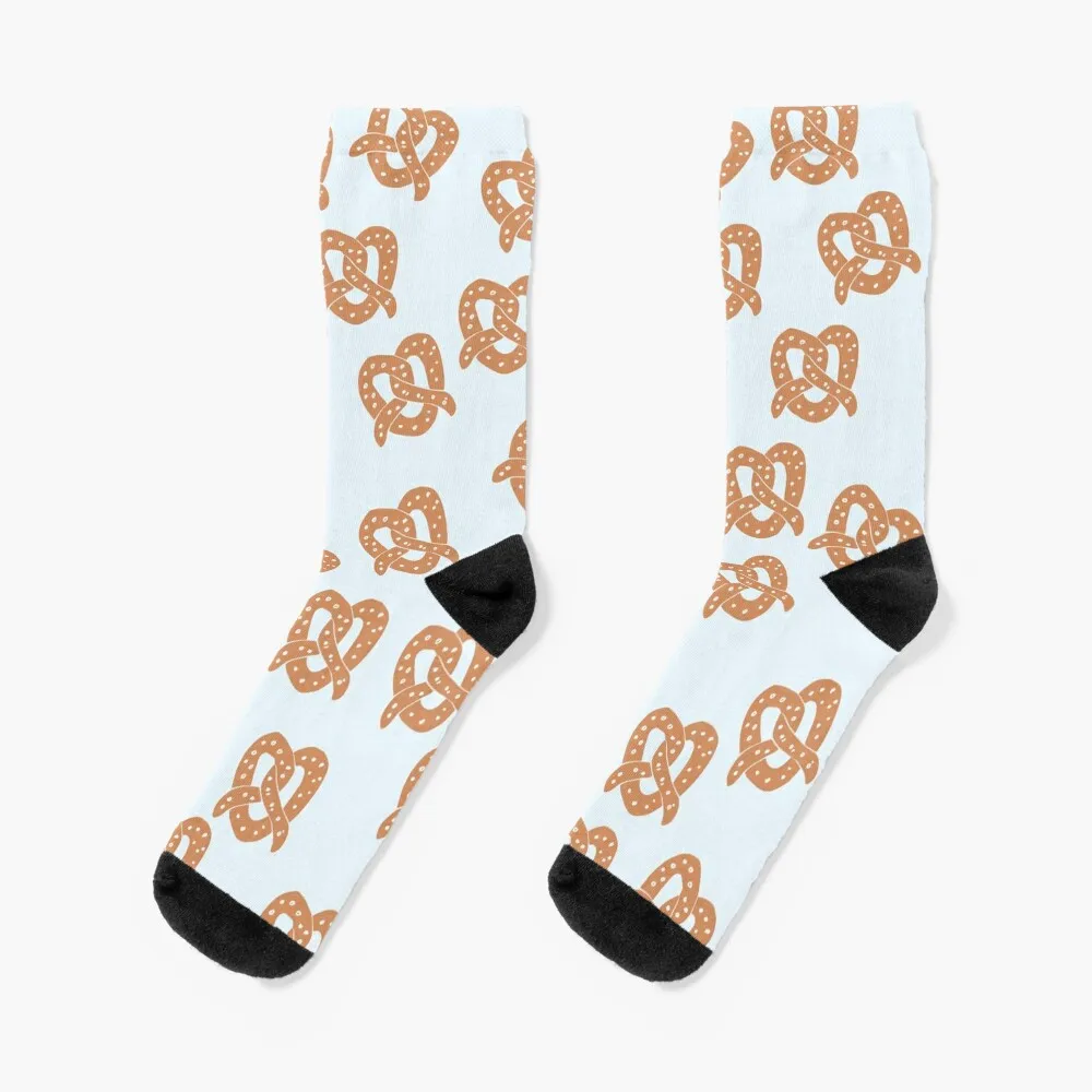 Cute Pretzel Socks funny gifts with print Women's Socks Men's