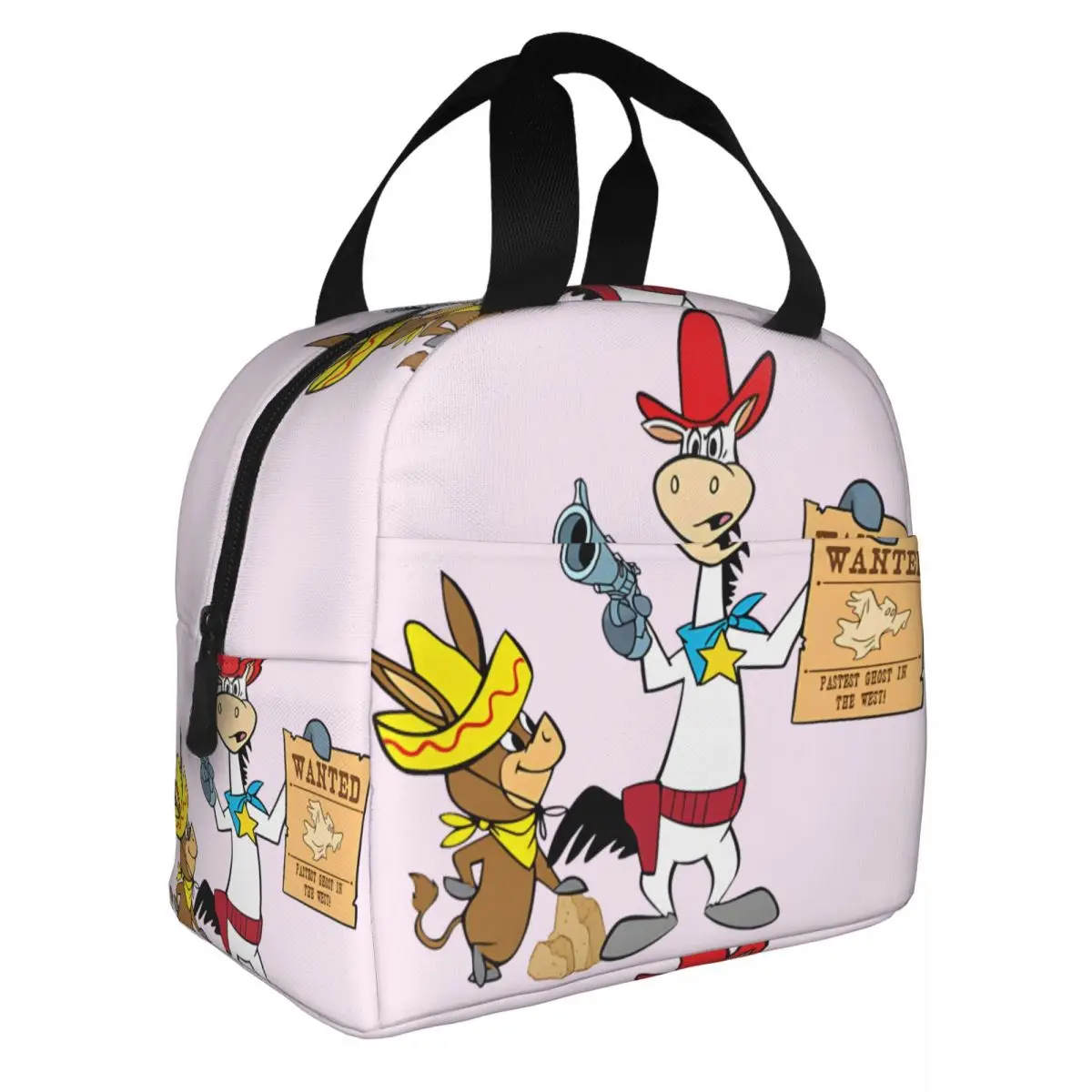 Wanted Bento Boxes Q-Quick Draw McGraw Show Girl Boy｠ New Arrival Hiking Lunch Bag Durable Waterproof