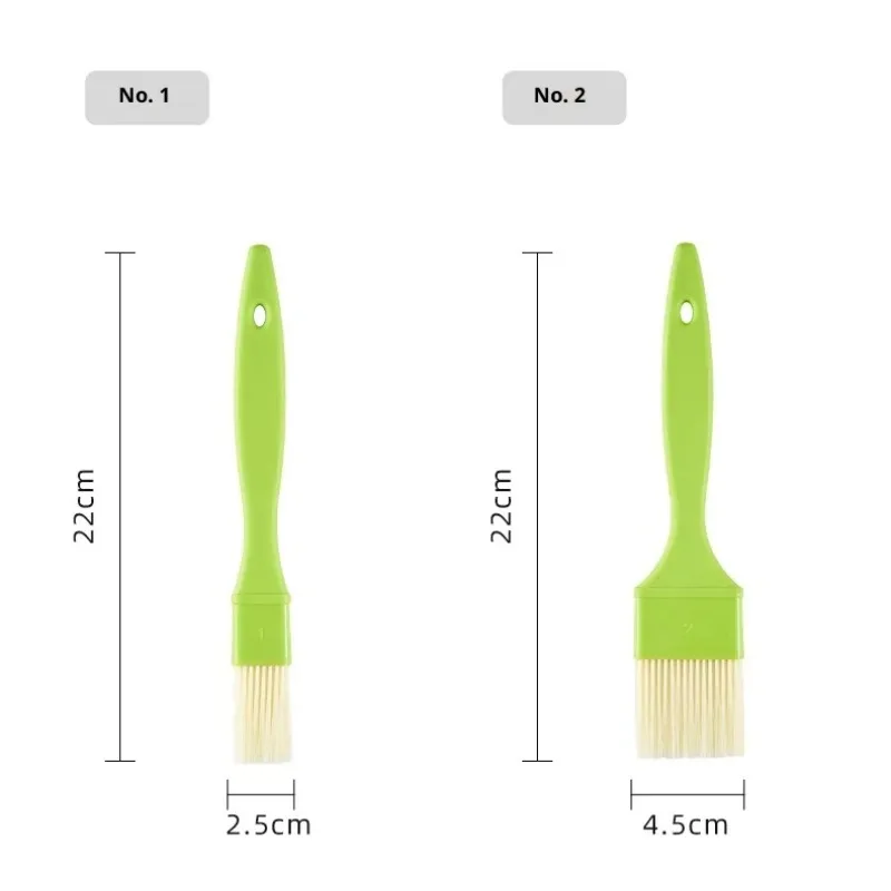 Heat Resistant Pastry Brush Food Grade Silicone Basting Brush Heat Resistant Non-Shedding BBQ Grill Brush for Kitchen Baking 5
