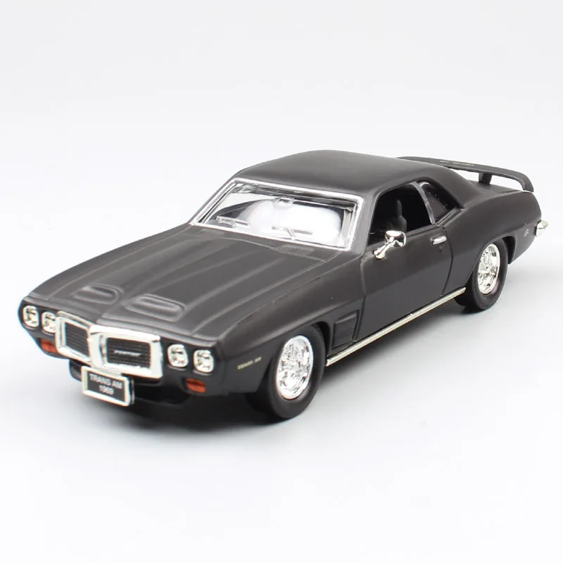 Road Signature 1/43 Scale Classic 1969 Pontiac Firebird Trans AM Muscle Car Diecasts & Toy Vehicles Model Replicas