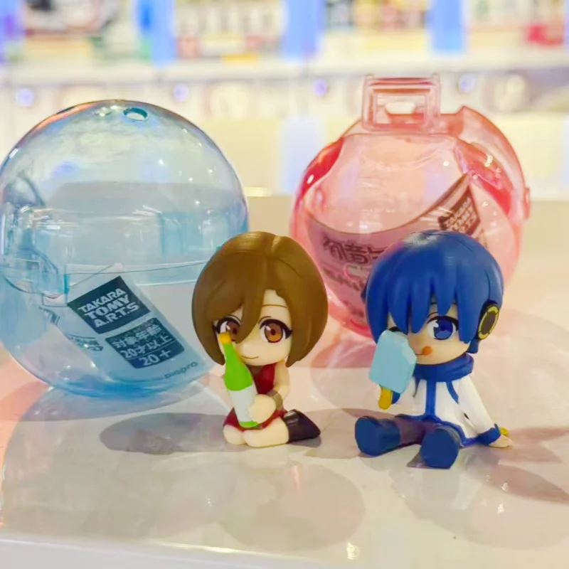 Takara Tomy Hatsune Miku Hide And Seek Minifigur Teil 2 Snow Miku Kaito Meiko Sammlerstück Anime-Figur für Erwachsenen-Sammlungen