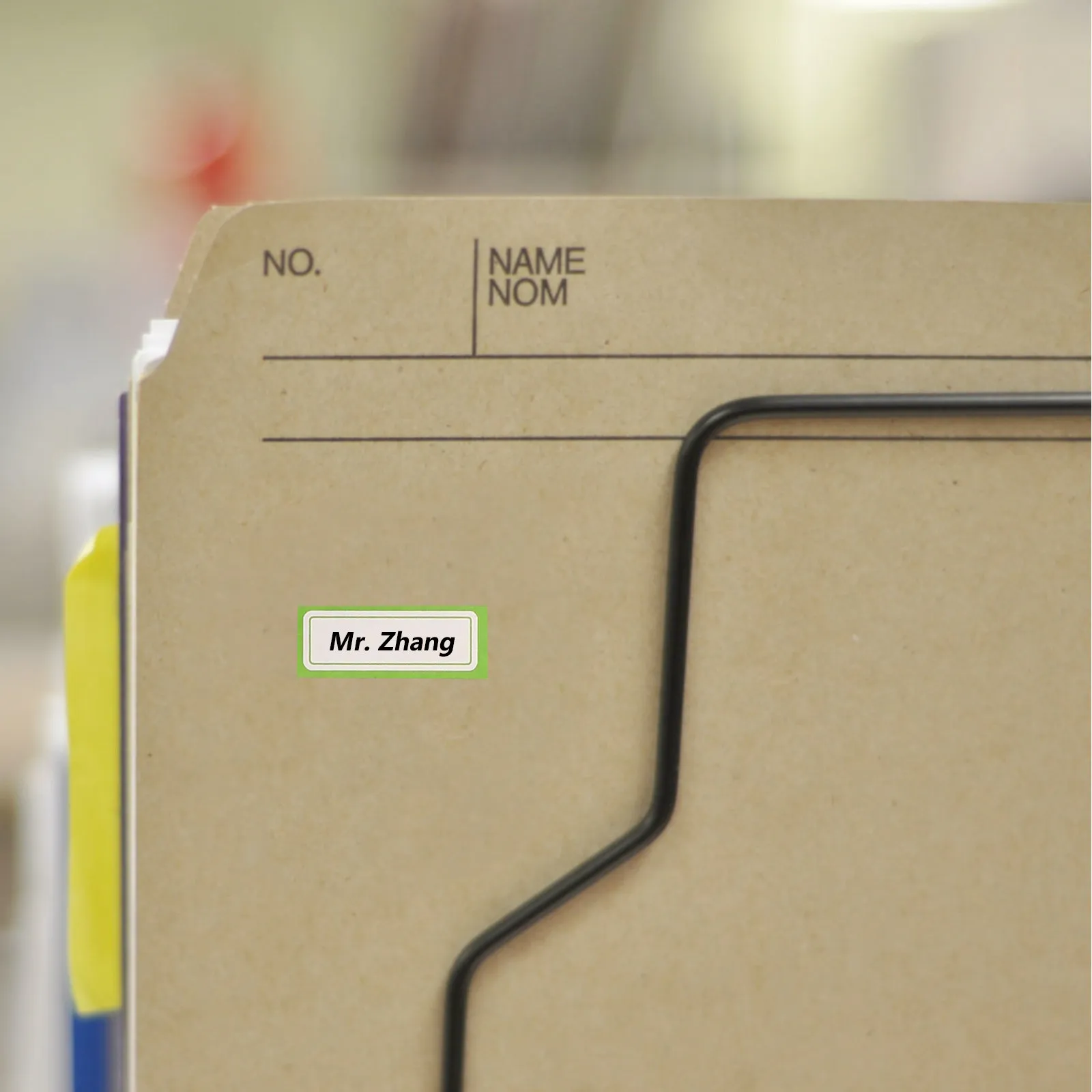 

20 Sheets Adhesive Name Labels Waterproof Colorful Self-Adhesive Stickers for Bottles Jars Test Tubes Folders School