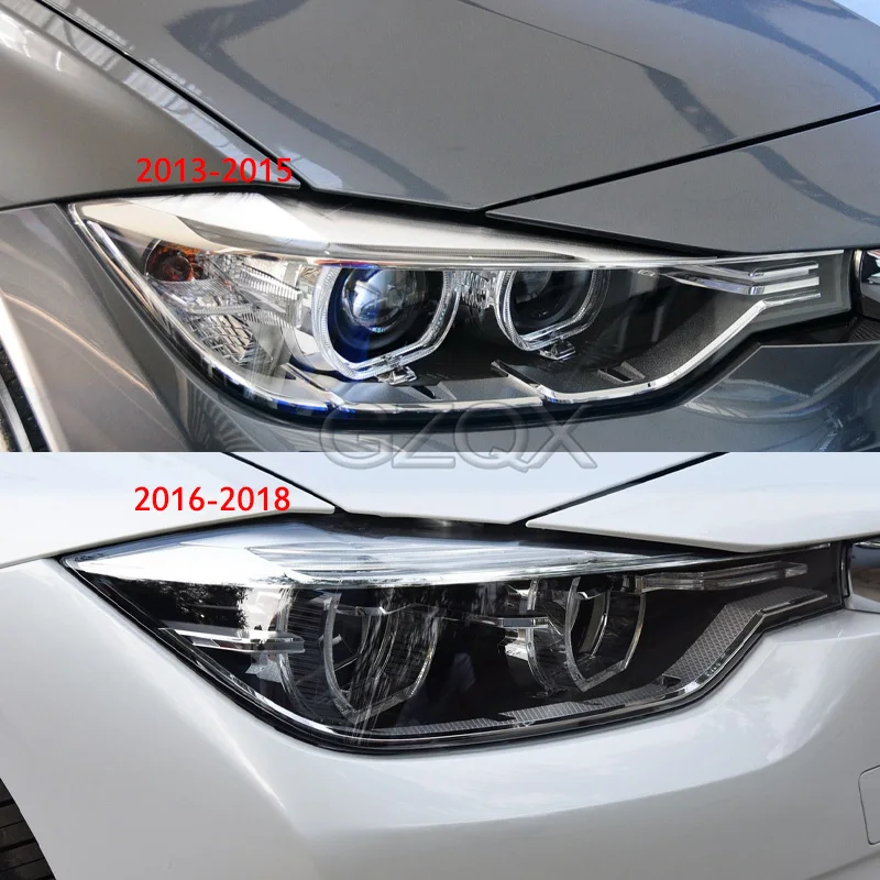 

CAPQX для BMW 3 серии F30 F35 2013-2018 гг. Базовая крышка передней фары Задняя крышка фары Задняя крышка фары Задняя часть фары