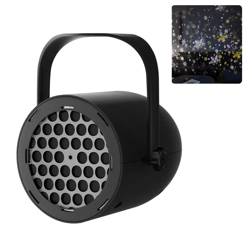 عيد الميلاد LED أضواء ندفة الثلج العارض للداخلية/الخارجية حديقة فناء ساحة منزل جدار عطلة العارض لعيد الميلاد السنة الجديدة #5