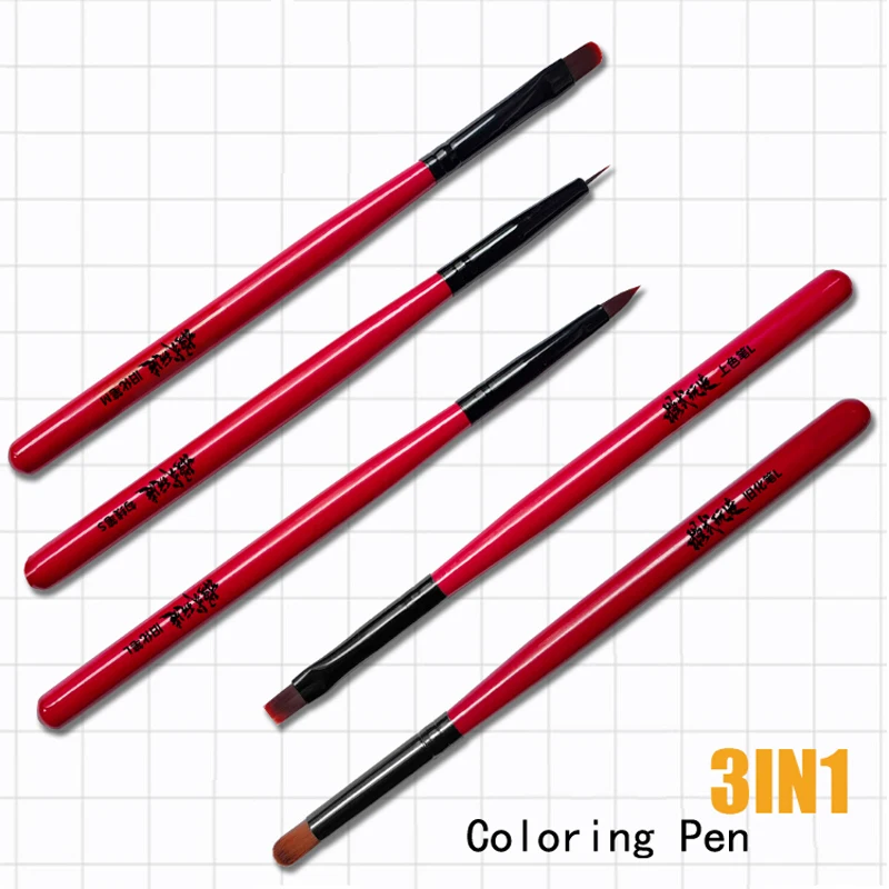 

3pcs/set Model Painting Coloring Tool Coloring Pen/Doing Old Pen/Line Drawing Pen