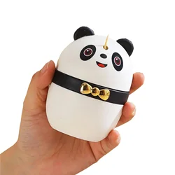 Automatic  Panda Toothpick Dispenser for Kitchen Restaurant Hotel,Creative  Environmental Practical  Plastic Storage Holder.