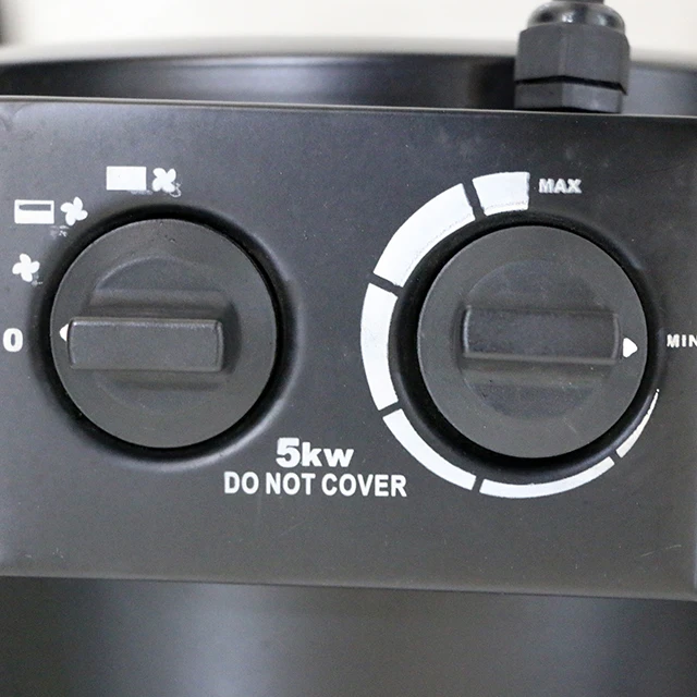 Portable Mini 5kw Industrial Electric Fan Heater For Workshop