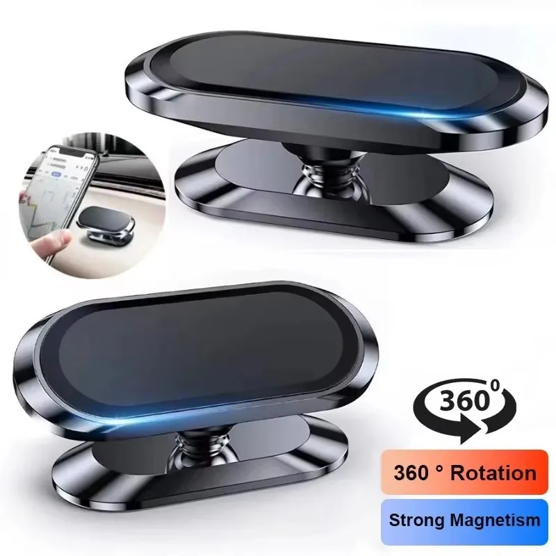360° Magnetic Car Phone Holder Magnet Smartphone Mobile Stand Cell GPS Support For iPhone 17 16 XR Xiaomi Mi Huawei Samsung LG