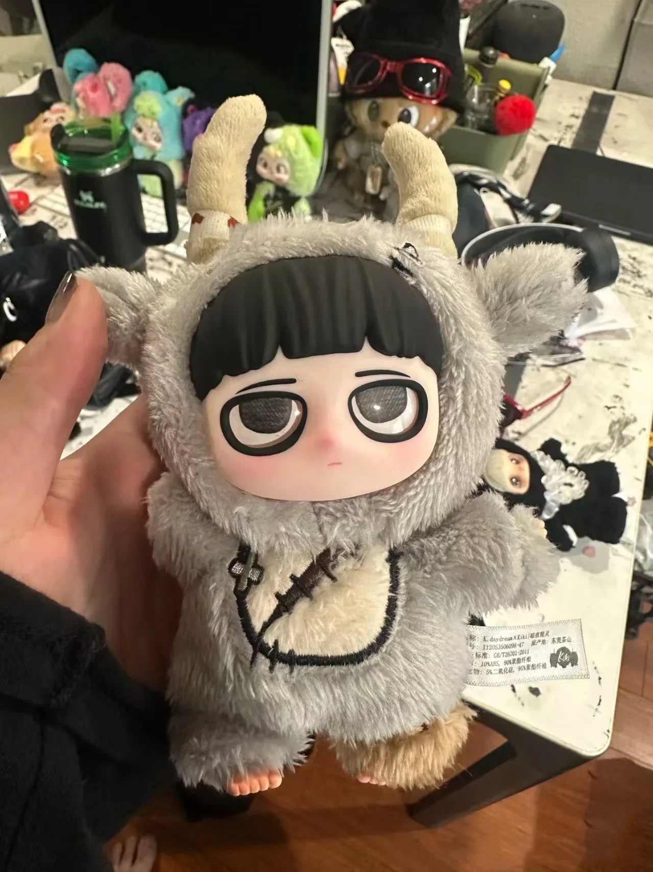 

Kiki Little Key Gothic Style Night Elf Plush Blind Box Cute Pendant Collectible Toy Trendy Gift For Girls Birthday