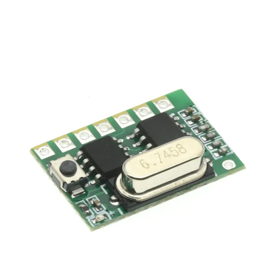 4-Kanal 315M 433MHz Drahtloses RF-Fernbedienungs-Empfängermodul ASK-Dekodierungsplatine DC 2,5V-5V DIY-Schalter – Detail 3