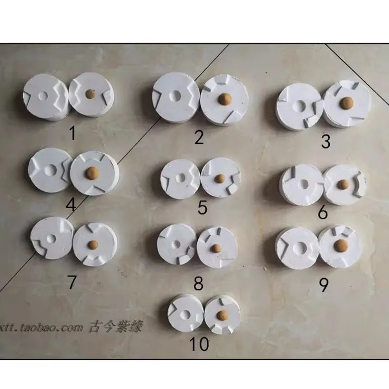 

Round Teapot Lid Knob Plaster Mold - Single Gypsum Casting Mold for DIY Pottery & Ceramic Crafts