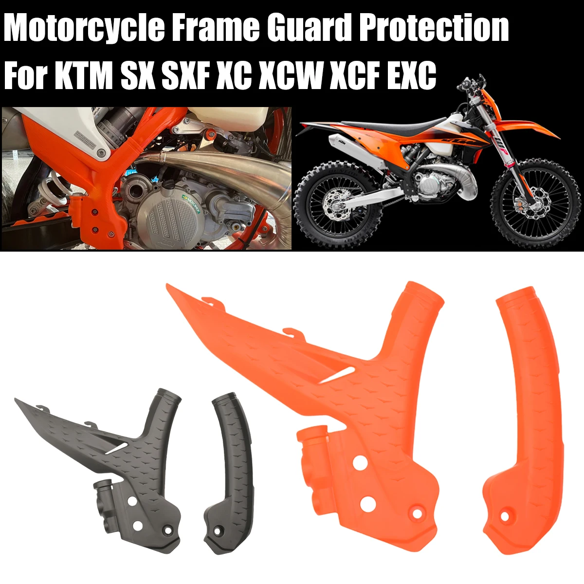 

NEW Motorcycle Frame Plastic Protective Cover For KTM XC SX XCF SXF 125 250 300 350 400 450 2023-2024 EXC EXCF XCW 125-500 2024