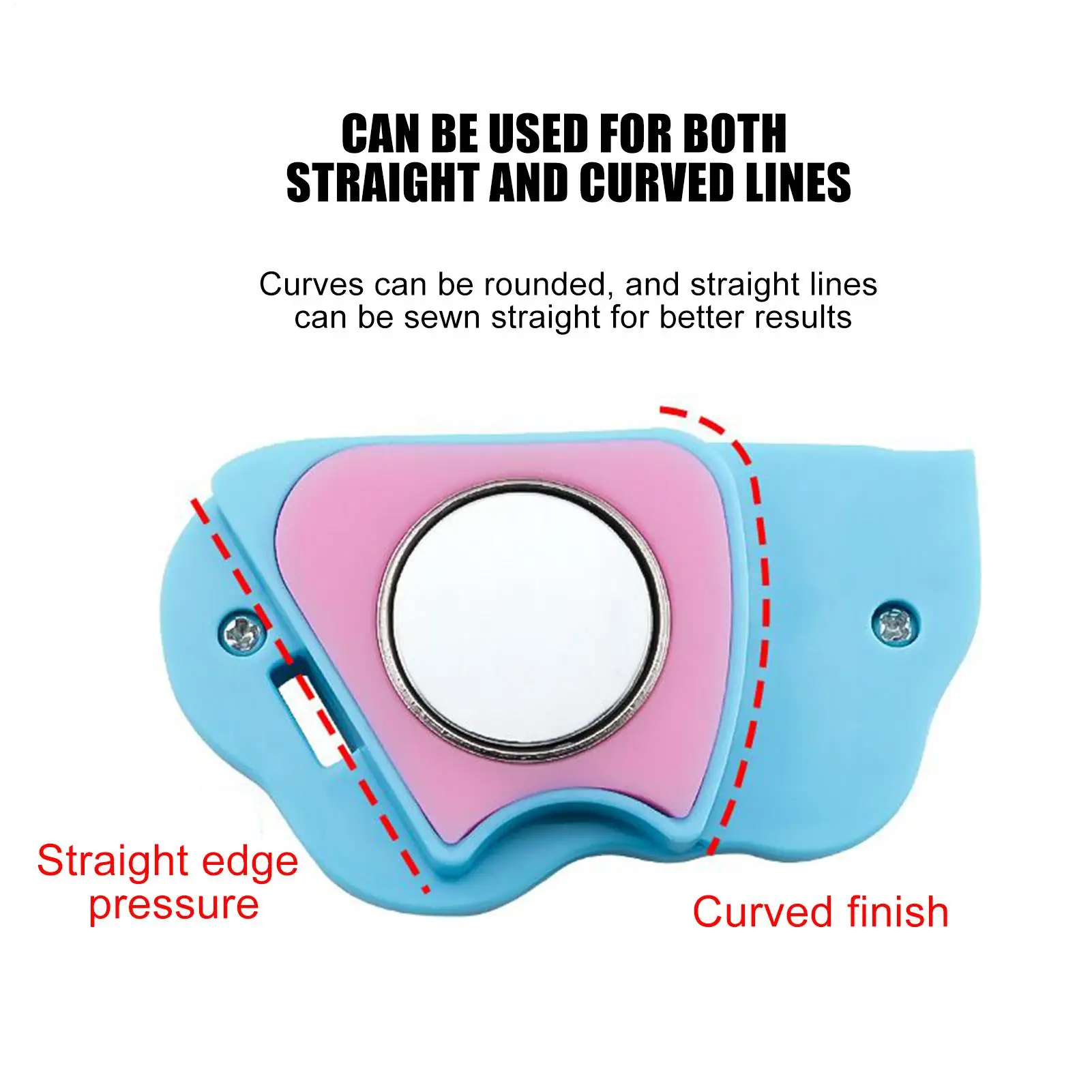 

Магнитная направляющая для швов, игольчатые нитевдеватели, насадки для рыхления швов, аксессуары для квилтинга, двора, ткани, режущего стола, поделки