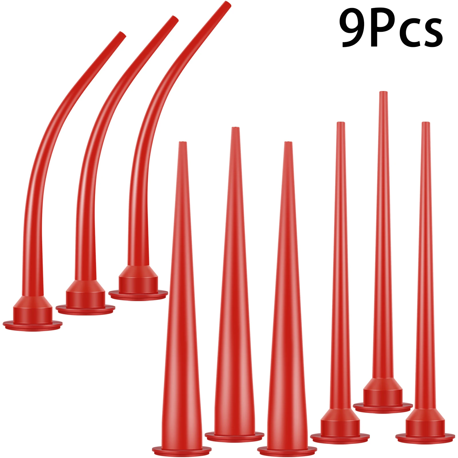 

Caulking Nozzle Plastic Caulk Nozzle Applicator Extension Tool Replacement Door Window Long Caulking Nozzle for Kitchen Bathroom