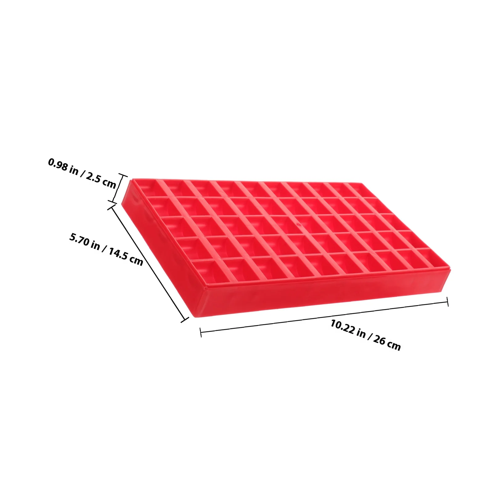 Portable Coin Organizer Plastic Storage Box Compact Multi-Grids for Cashiers Pedlars Gift Coin Storage Box