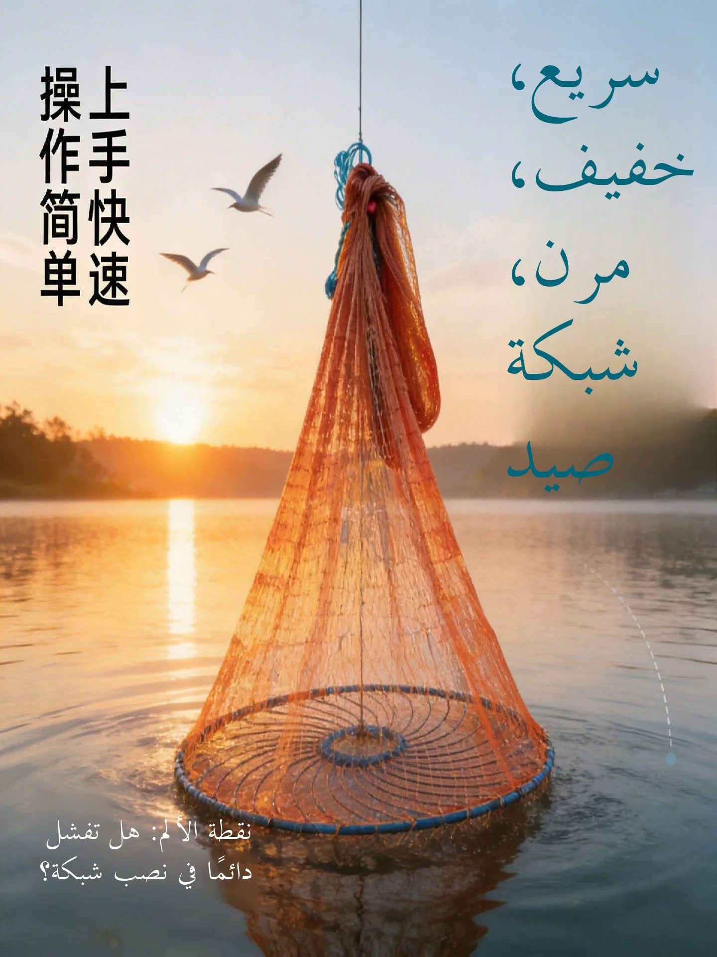 nouveau-filet-de-peche-a-positionnement-automatique-sac-en-chaine-de-fer-transparente-cage-a-poissons-filet-de-lancer-robuste-pour-eau-claire-et-eau-boueuse