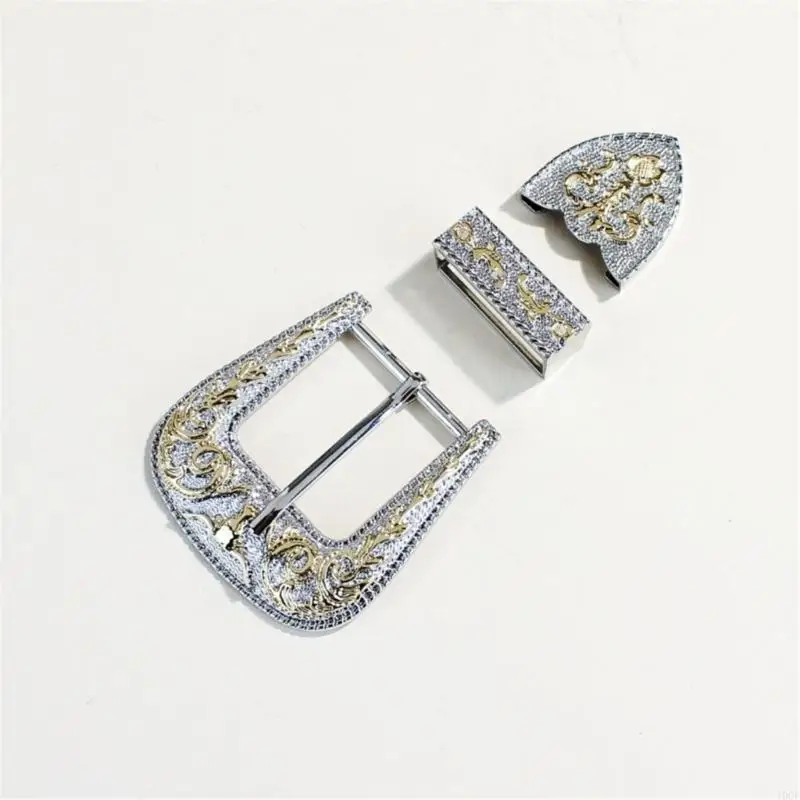 أبازيم حزام من قماش الدينيم الأصلي، أبازيم حزام منقوشة فريدة من نوعها، أبازيم حزام عصرية للارتداء اليومي واجتماعات العمل