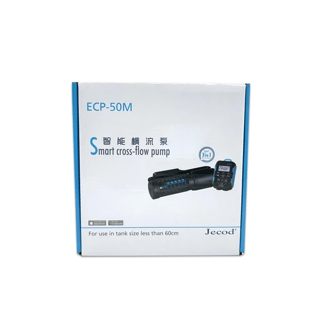 Jebao-WIFI波ポンプSCP-50,12W,1500-5000l/hタンク,ミニ水族館,水槽,8mmガラス用の新しいECP-50ポンプ -  AliExpress