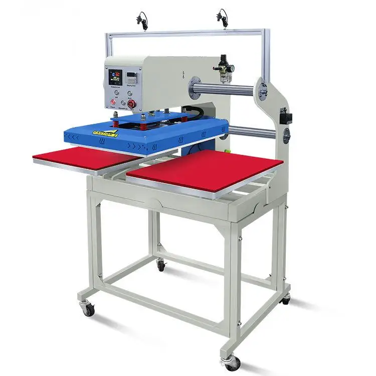 Dual Station 40*60cm Pneumatic Sublimation Iron Direct to Garment (DTG) Heat Pressing Machine for Clothes Industrial Equipment