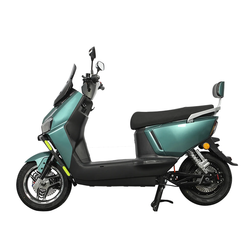 RRE High Performance DOT Certified Cafe Racer Electric Motorcycle 72V Lithium Battery Wide Tire Two Seat Adult Electric Motorcyc