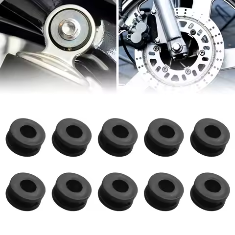 10pcs Rubber Grommets For Motorcycle Fairings For Yamaha R1 R6 R6s YZF750 YZF600 YZF1000 For Honda CBR 954 929 600 BMW Kawasaki