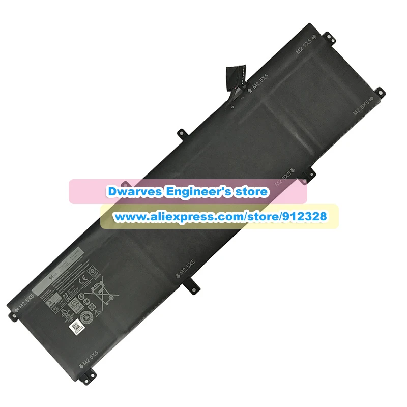 الأصلي 245RR H76MV Y758W 7D1WJ بطارية 11.1V 61WH/91Wh لديل الدقة M3800 XPS 15 9530 XPS 15D-1528 15D-4728 15D-9828T