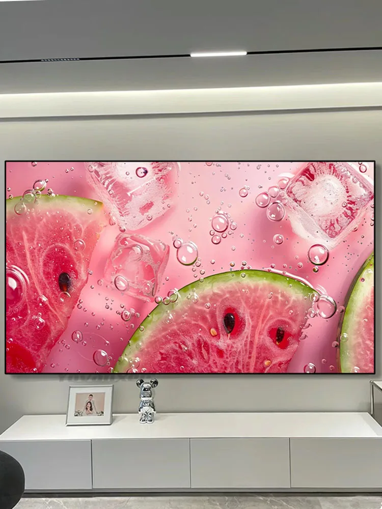 요반셔 ALR 프레넬 5.0 프로 고정 프레임 프로젝션 스크린, 비다 C1S C2 C3 장거리 투사 프로젝터용 주변광 차단