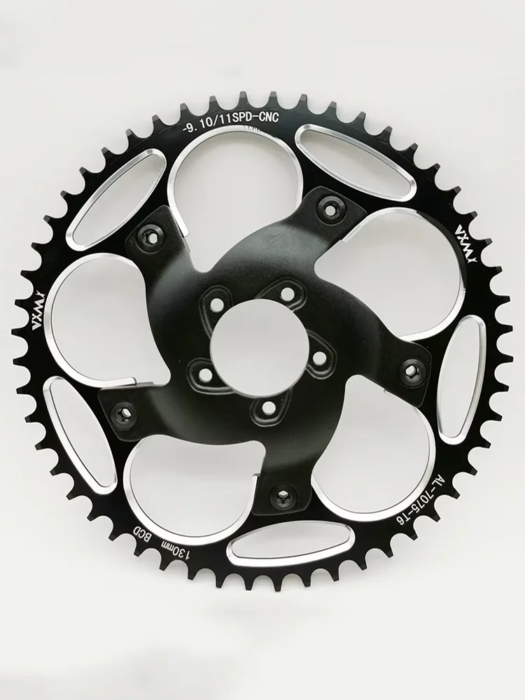 AliExpress ALLTOO 130 BCD Chainring Spider Adapter For Bafang BBSHD eBike Mid Drive Motor Kit Chainwheel Sprocket Crank Aluminum Bike Bicycle Part