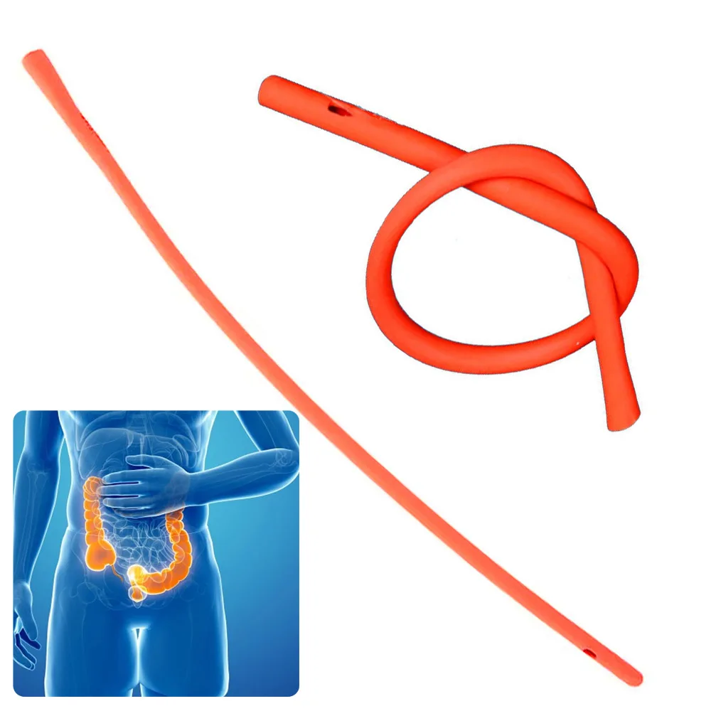 1-10 Unisex Silicone Colon Enema Tube Vaginal Cleaning Anal Pipe Accessory Anal Enema Nozzle Silicone Nozzles Anus Cleaner Tool