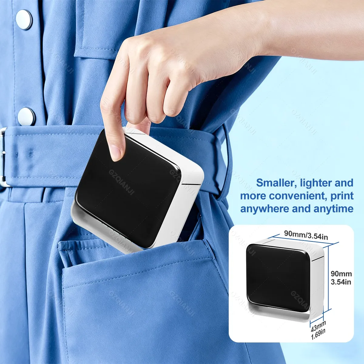 Afbeelding 6: 12-15mm Y12/P15 Draadloze Bluetooth Labelprinter Draagbare Thermische Printer Vergelijkbaar als D11 D110 Label Machine Mini Label Maker