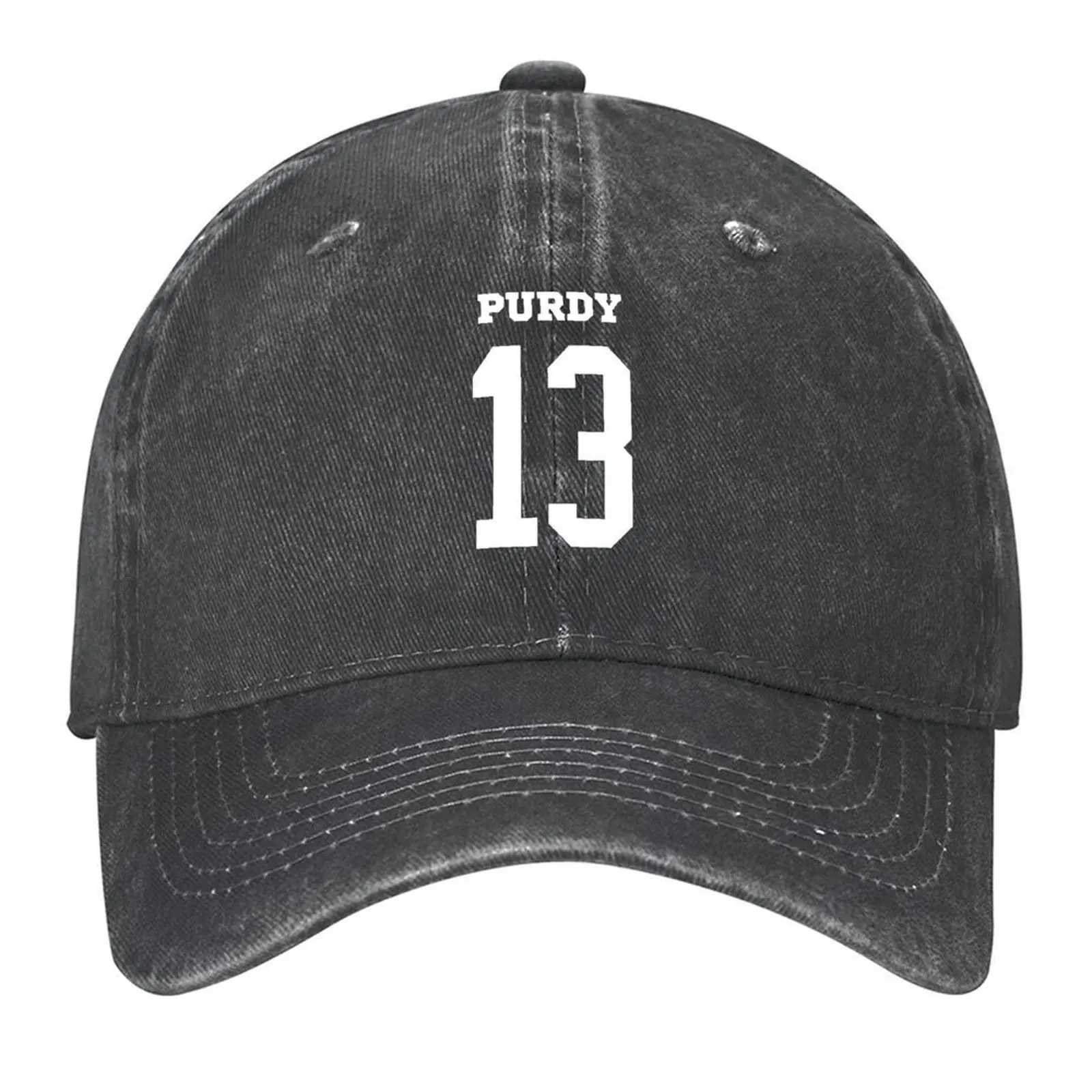 

Brock Purdy Baseball Cap hats for men Big Size Hat Brand Man cap hard hat Women's Golf Wear Men's
