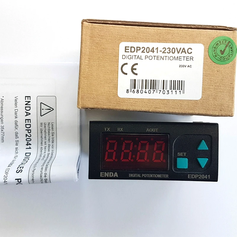 EDP2041-230VA temperature controller Testing Instruments Temperature Measuring Instruments data display instrument