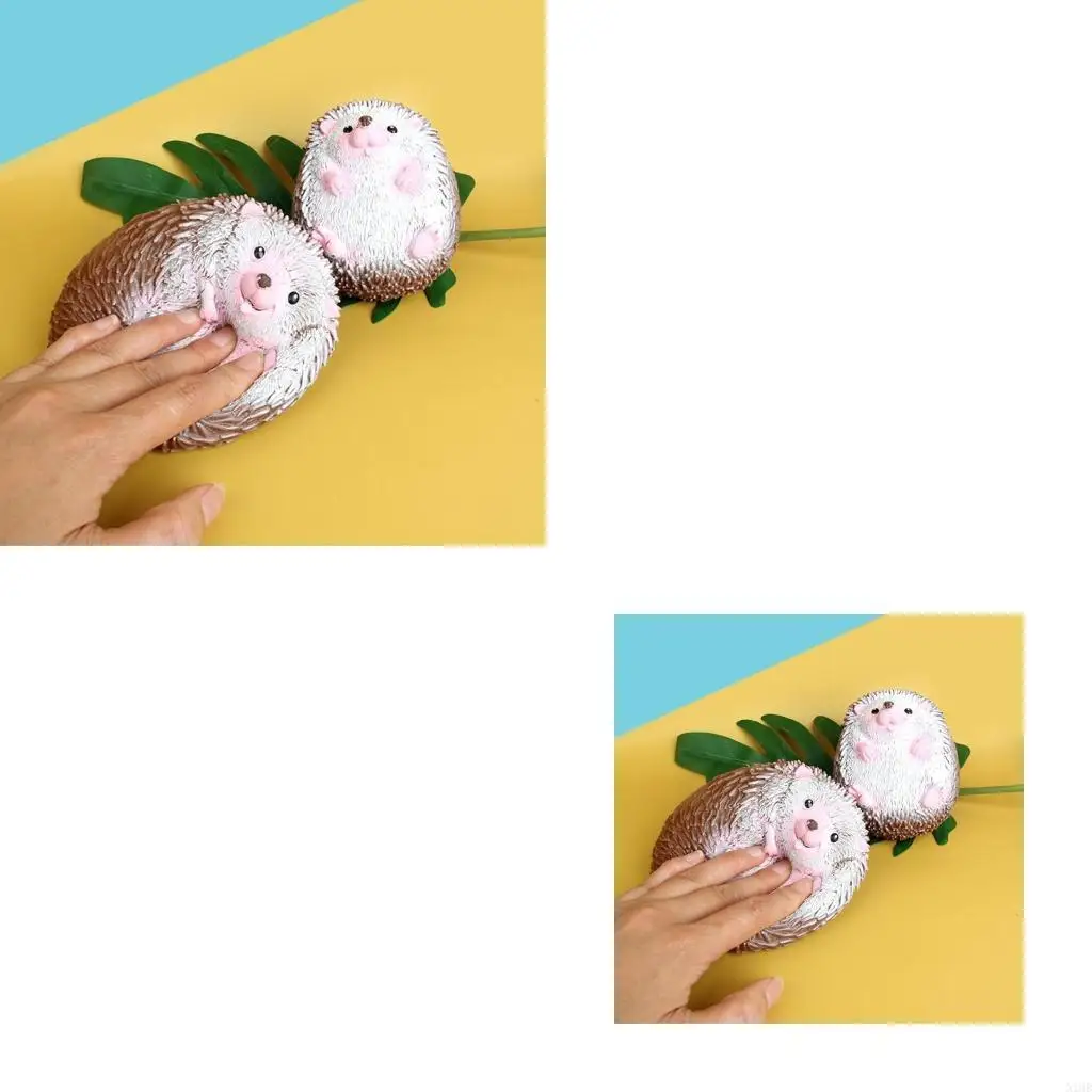 9.6 سم/3.8 في لعبة Squeeze Toy Hedgehog Veath Ball جميلة للبالغين التوحد