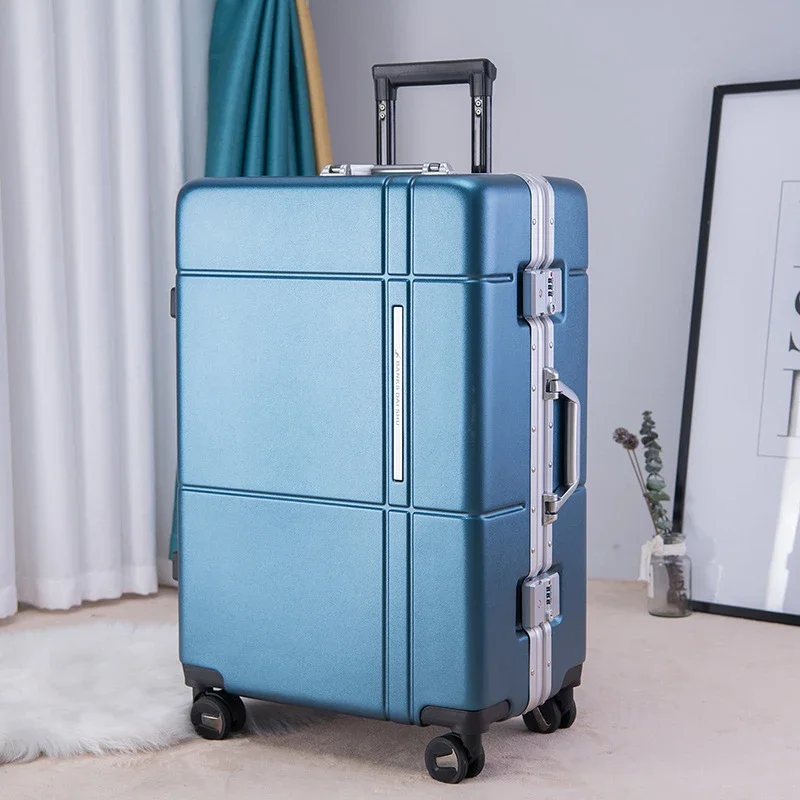 New Arrival Universal Wheels Rod Traveling Abroad Business Trunk 20'24 Inch Package Bag Case Fashion Women Children Men Suitcase