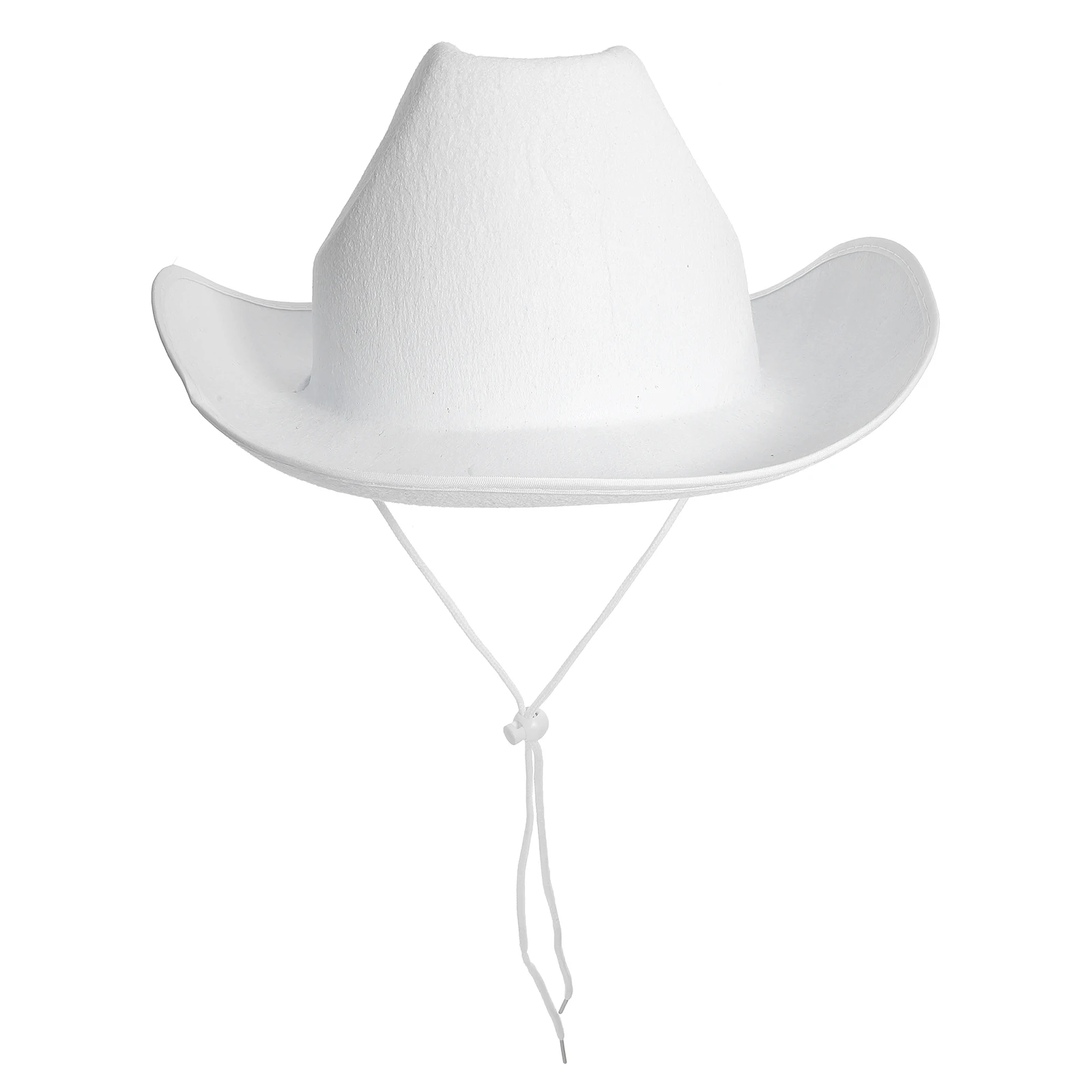 

1pc Cowboy Hat Cowgirl Hats Women Men Cloth Bride Western Party Adults Wide Brim Sun Protection Casual Wear Photo Props