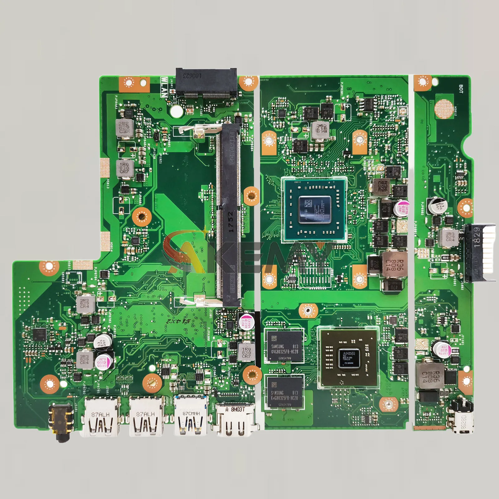 X540BP Scheda Madre Del Computer Portatile Per ASUS VivoBook R540B X540BP D540B F540B A540B X540B Mainboard Con A6 A8 A9 CPU 100% test OK stk