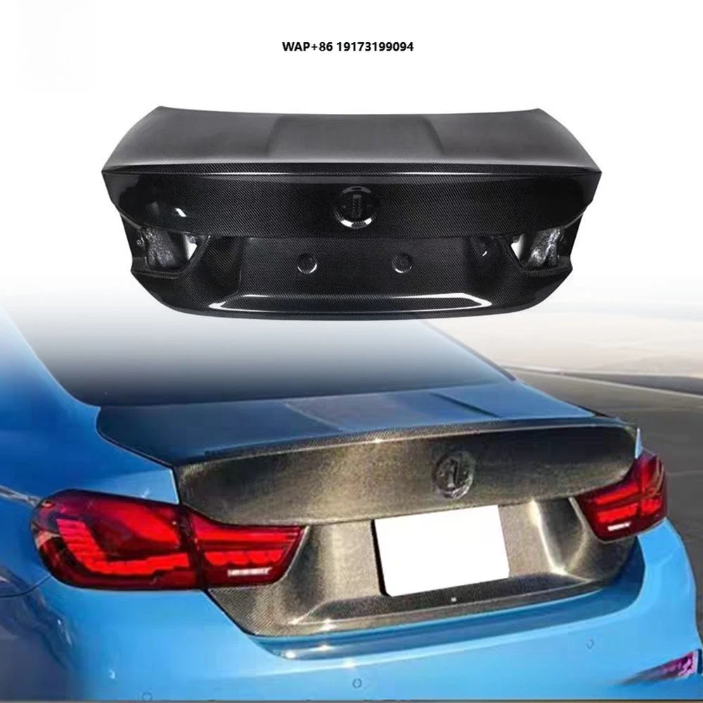 

For F32 4 Series 420i 428i 430i 435i 440i F82 M4 Coupe 2014-2020 Carbon Fiber F82 M4 Style OEM Trunk Lid Rear Boot Lid