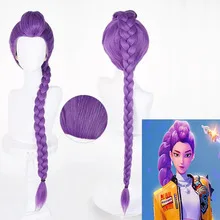 Peluca de Cosplay de Anime Rumi Demon Hunters Huntrix, disfraz de película de Anime, accesorios de fiesta temática de Carnaval de Halloween para mujeres y niñas