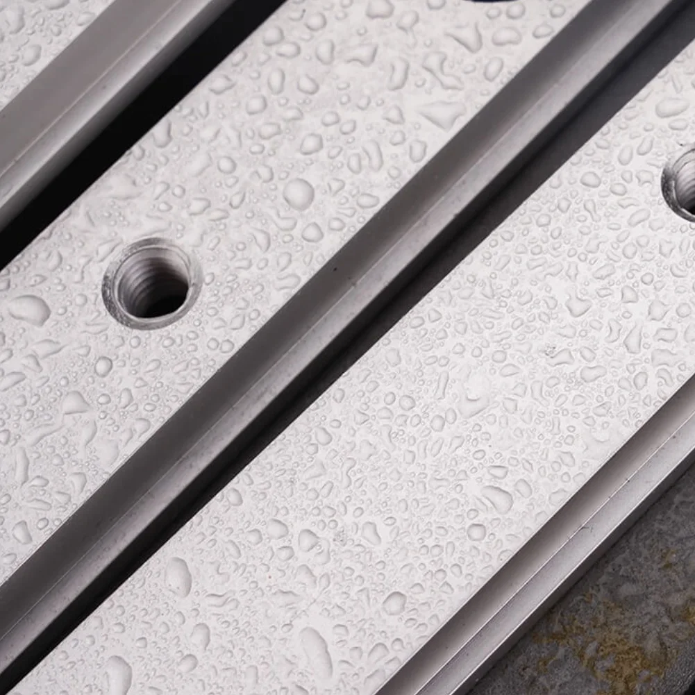 

Направляющая из алюминиевого сплава, слайдер под углом, простая установка, уменьшает боковую часть игры, серебро для деревообрабатывающих настольных пил