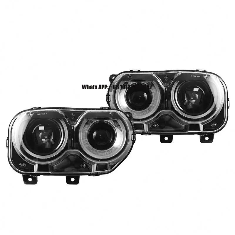 

Car Front Lamp LED Head Light New Headlight for Dodge Challenger 2015-2018