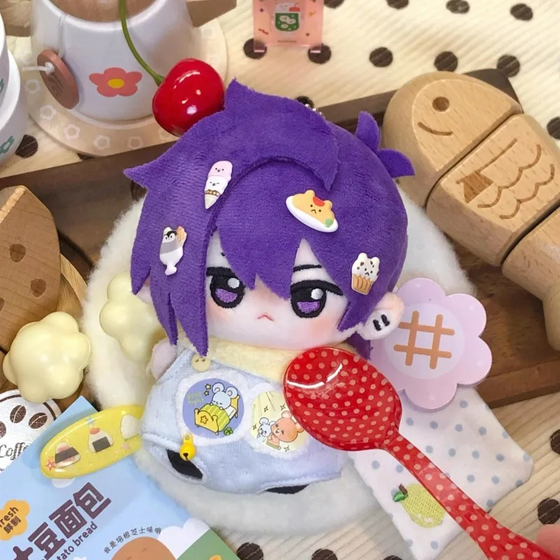 

10cm Anime Game Role Sebastian Kawaii Cosplay Cotton Dango Doll Body Cartoon Mini Soft Plushies Toy Figures Fans Collection Gift