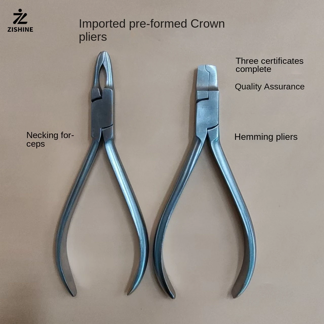 

Детские металлические коронки для лиственных зубов, кольцо для обрезки кромок, плоскогубцы для формирования кромок, стоматологические кусачки для шеи, плоскогубцы для завивки