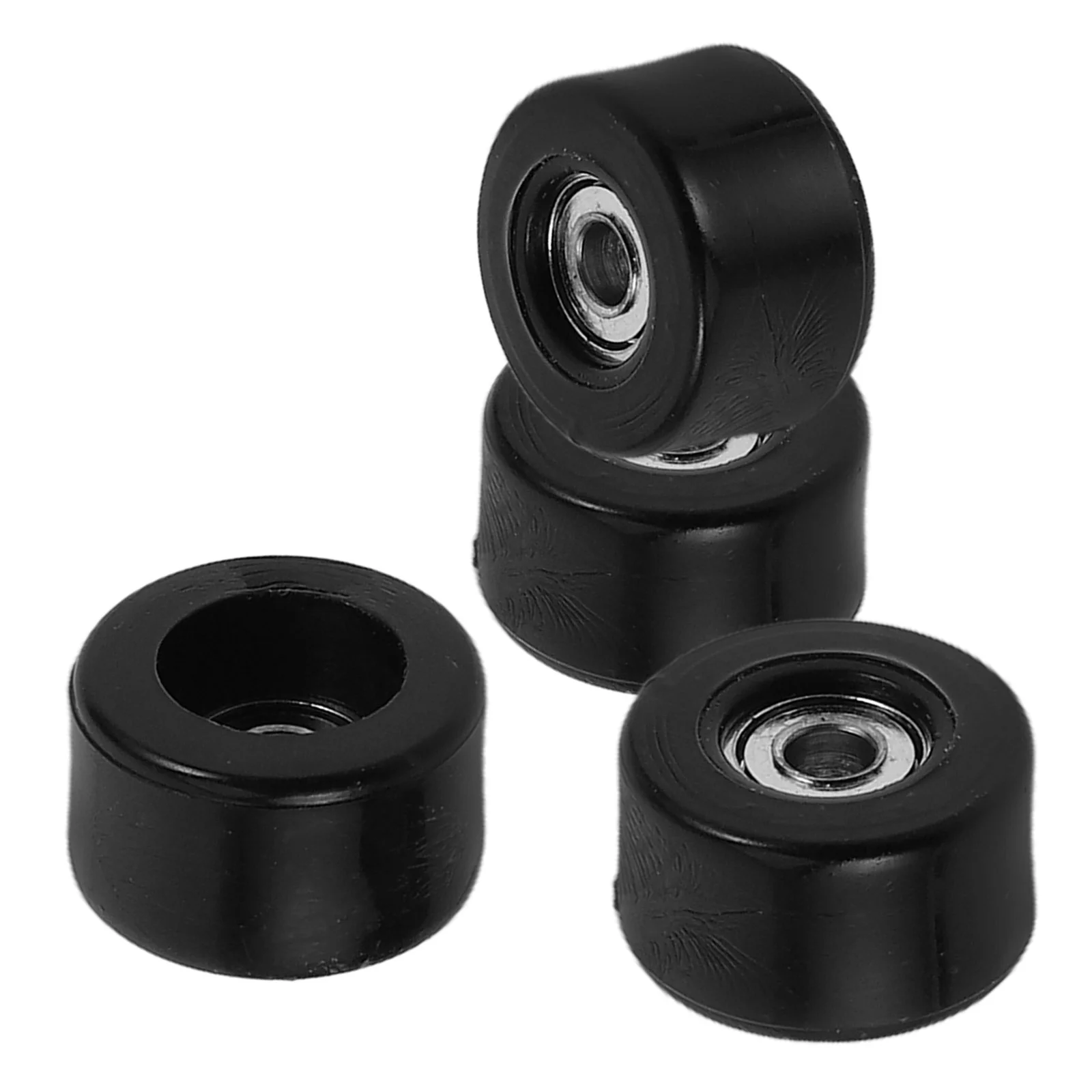 4pcs Finger Skateboard Wheels With Bearings Finger Skateboard Professional Wheel Practical Wheel Skateboard Wheel Reusable Wheel