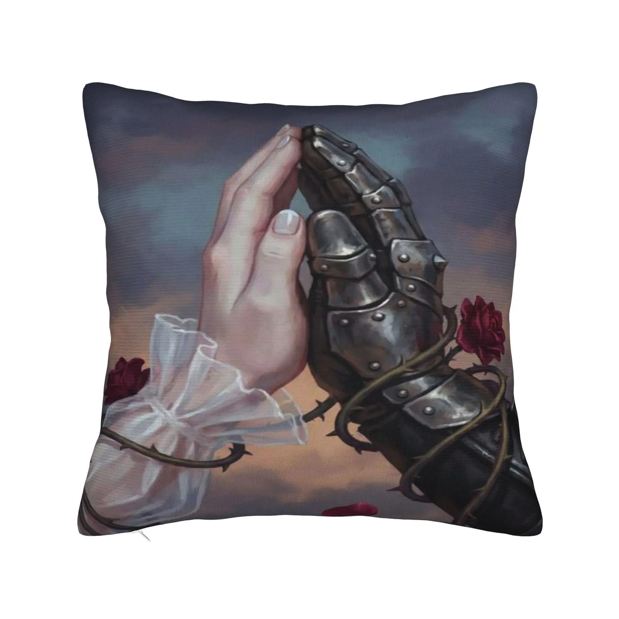D-Dracula A Love T-Tale Pillow Cover  Soft Cushion Cover Vintage Pillow Case For Living Room Sofa