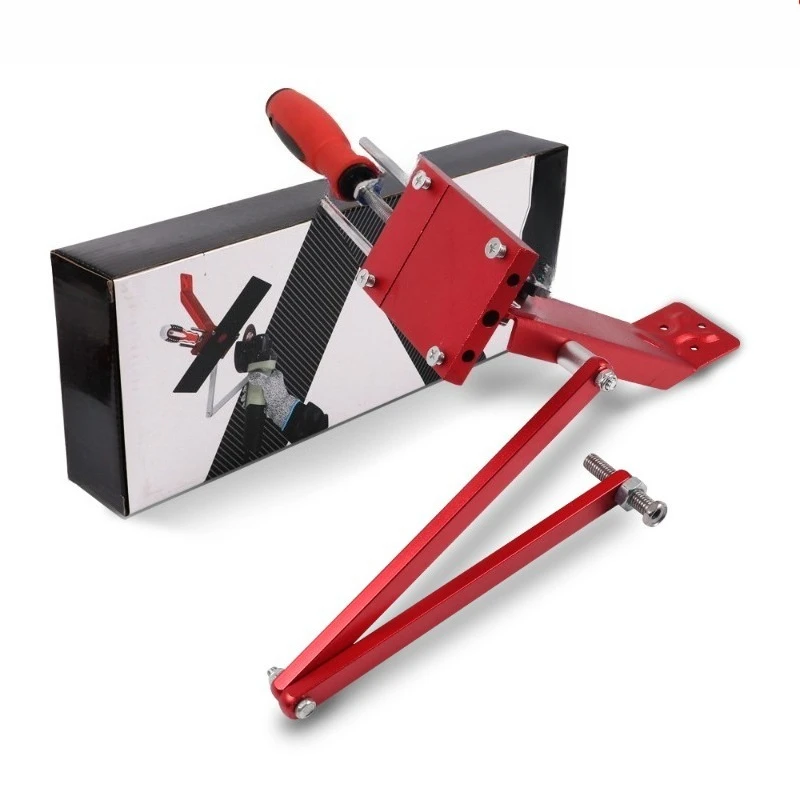 Lawn Mower Blade Sharpener, Aluminum Alloy 15-45 Degree Adjustable Left & Right Hand Grinding Tool